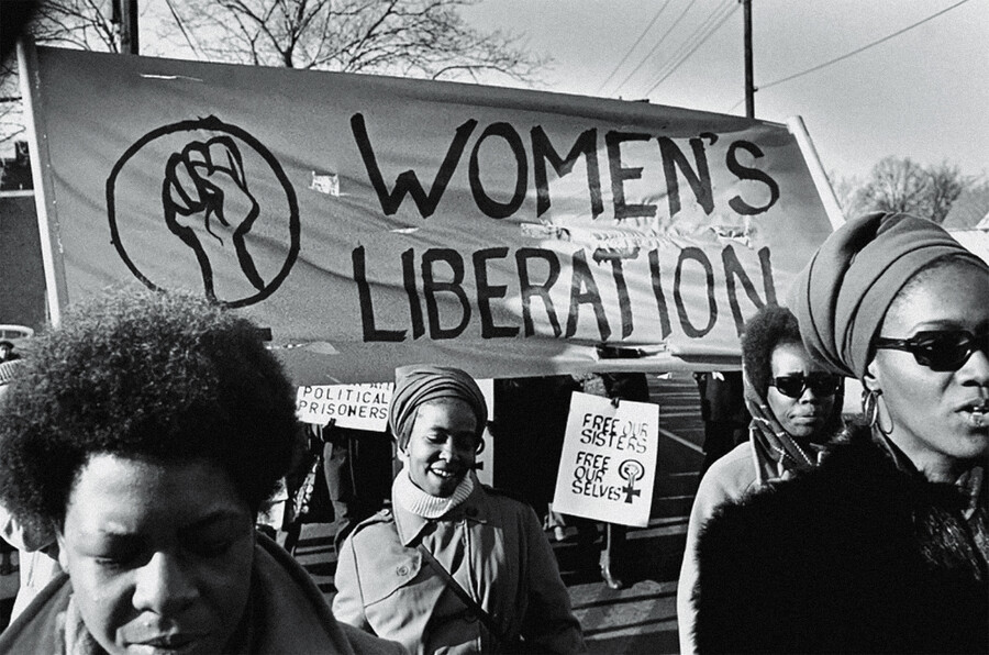 Black feminism women's liberation march protest
