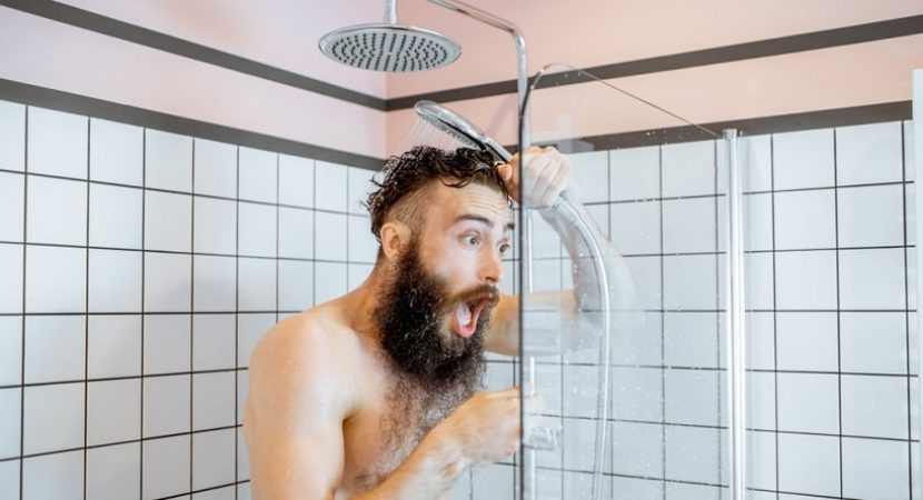 extreme cold shower wim hof method man