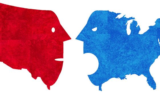 Democrat vs Republican: as Liberals force their beliefs on conservatives