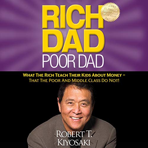 Rich dad poor dad audio book cover