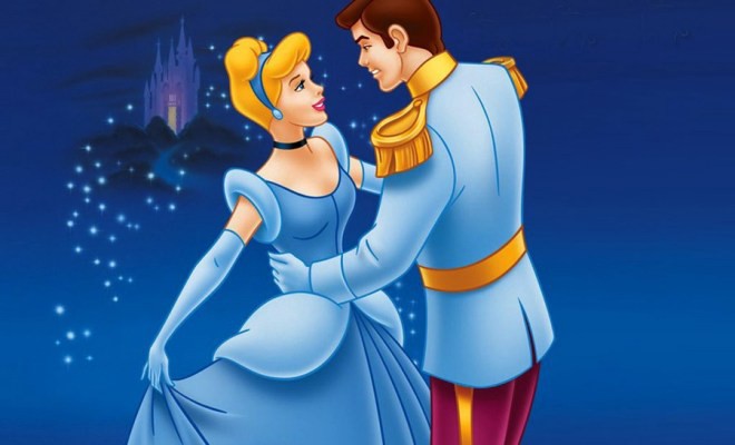 Prince Charming with Cinderella Dancing